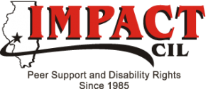 IMPACT Center for Independent living logo